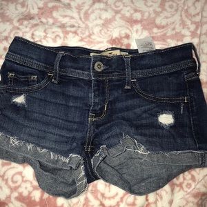 Hollister denim shorts